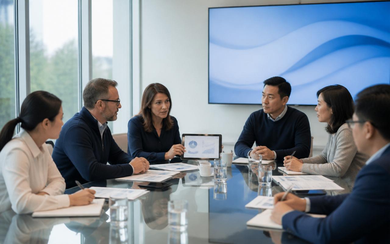 Pharmaceutical partnership discussion